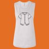 Ladies' Bella Flowy Scoop Muscle Tank Thumbnail