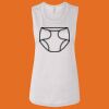 Ladies' Bella Flowy Scoop Muscle Tank Thumbnail