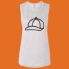 Ladies' Bella Flowy Scoop Muscle Tank Thumbnail