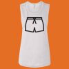 Ladies' Bella Flowy Scoop Muscle Tank Thumbnail