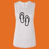 Ladies' Bella Flowy Scoop Muscle Tank Thumbnail