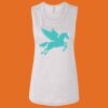 Ladies' Bella Flowy Scoop Muscle Tank Thumbnail