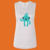 Ladies' Bella Flowy Scoop Muscle Tank Thumbnail
