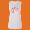 Ladies' Bella Flowy Scoop Muscle Tank Thumbnail