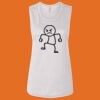 Ladies' Bella Flowy Scoop Muscle Tank Thumbnail