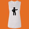 Ladies' Bella Flowy Scoop Muscle Tank Thumbnail