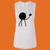 Ladies' Bella Flowy Scoop Muscle Tank Thumbnail