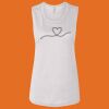 Ladies' Bella Flowy Scoop Muscle Tank Thumbnail