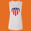 Ladies' Bella Flowy Scoop Muscle Tank Thumbnail