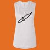 Ladies' Bella Flowy Scoop Muscle Tank Thumbnail