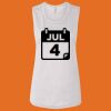 Ladies' Bella Flowy Scoop Muscle Tank Thumbnail