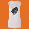 Ladies' Bella Flowy Scoop Muscle Tank Thumbnail