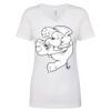 Next Level The Ideal V T-Shirt Thumbnail