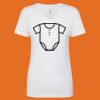 Next Level The Ideal V T-Shirt Thumbnail